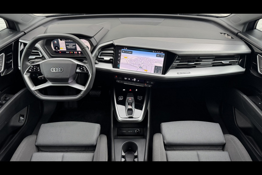 Audi Q4 Sportback e-tron 35 Advanced edition 55 kWh SOh 92% Sportstoelen 19 inch LM Keyless Led Elektrische a-klep