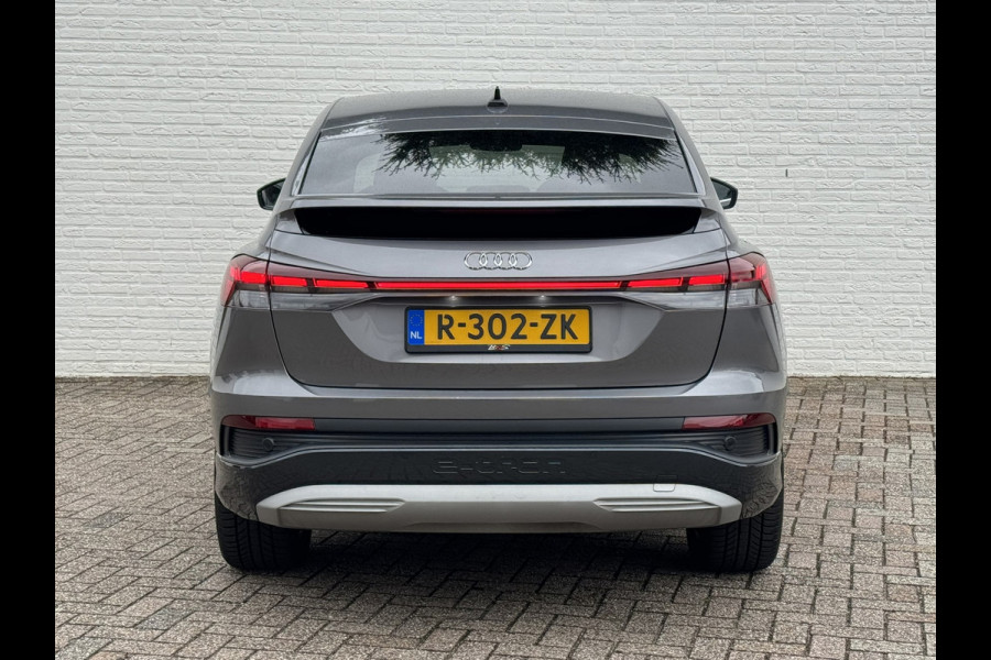 Audi Q4 Sportback e-tron 35 Advanced edition 55 kWh SOh 92% Sportstoelen 19 inch LM Keyless Led Elektrische a-klep