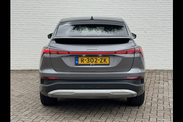 Audi Q4 Sportback e-tron 35 Advanced edition 55 kWh SOh 92% Sportstoelen 19 inch LM Keyless Led Elektrische a-klep