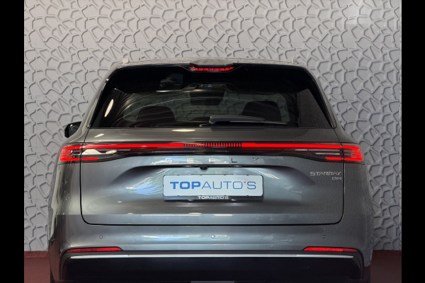 GEELY Starray EM-i MAX+ PHEV LONG RANGE NIEUWE AUTO | 29,8 kWh ACCU | 136 KM WLTP | PANORAMADAK | STOELVERWARMING/KOELING | LEER | MET MASSAGE