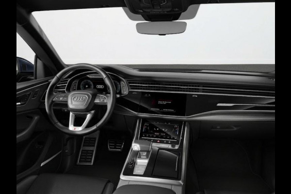 Audi Q8 Pro Line S Plus 55 TFSI e 394 pk | Bang & Olufsen Premium 3D | Digitale oled-achterlichten | Elektrisch sluithulp portieren | Stoelverwarming voor en achter |