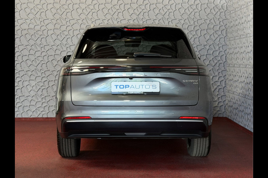 GEELY Starray EM-i MAX+ PHEV LONG RANGE NIEUWE AUTO | 29,8 kWh ACCU | 136 KM WLTP | PANORAMADAK | STOELVERWARMING/KOELING | LEER | MET MASSAGE