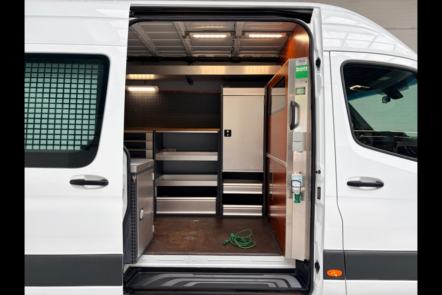 Mercedes-Benz Sprinter Automaat Servicewagen 316 2.2 CDI 160PK L2H2 euro6 Victron V230 Standkachel Trekhaak 3500KG! RIJKLAARPRIJS