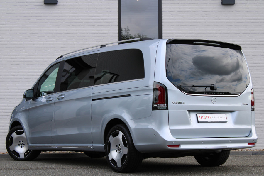 Mercedes-Benz V-Klasse 300d / XXL / AMG / DC / Exclusive / 4-Matic / Luchtv / Elec Stoelen / Burmester / NIEUWSTAAT