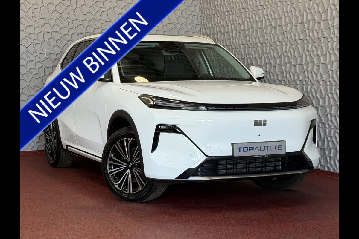 GEELY Starray EM-i MAX+ PHEV LONG RANGE NIEUWE AUTO | 29,8 kWh ACCU | 136 KM WLTP | PANORAMADAK | STOELVERWARMING/KOELING | LEER | MET MASSAGE