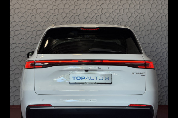 GEELY Starray EM-i MAX+ PHEV LONG RANGE NIEUWE AUTO | 29,8 kWh ACCU | 136 KM WLTP | PANORAMADAK | STOELVERWARMING/KOELING | LEER | MET MASSAGE