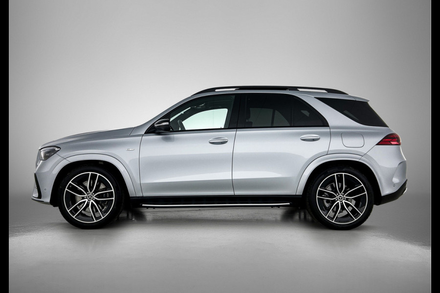 Mercedes-Benz GLE 400 e 4MATIC AMG Plug-In Hybride Trekhaak | AMG Line | Night Pakket | Airmatic | Panorama Schuif-Kanteldak | Memory Voorstoelen. Inclusief 24 maanden Mercedes-Benz Certified garantie voor Europa.