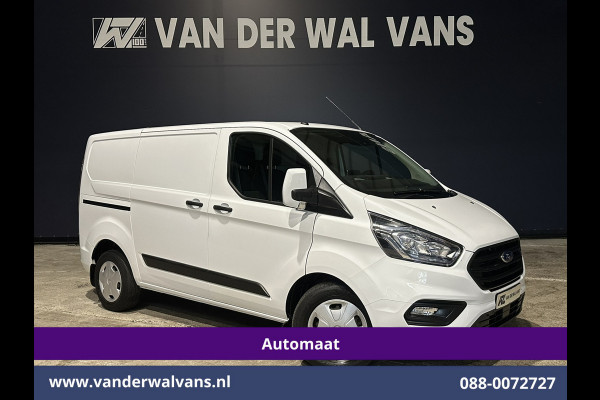 Ford Transit Custom 2.0 TDCI 131pk Automaat L1H1 Euro6 Airco | Navigatie | LED | Adapatieve Cruisecontrol Stoelverwarming, Verwarmde voorruit, Parkeersensoren, Bijrijdersbank