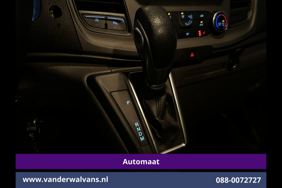 Ford Transit Custom 2.0 TDCI 131pk Automaat L1H1 Euro6 Airco | Navigatie | LED | Adapatieve Cruisecontrol Stoelverwarming, Verwarmde voorruit, Parkeersensoren, Bijrijdersbank