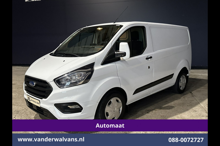 Ford Transit Custom 2.0 TDCI 131pk Automaat L1H1 Euro6 Airco | Navigatie | LED | Adapatieve Cruisecontrol Stoelverwarming, Verwarmde voorruit, Parkeersensoren, Bijrijdersbank