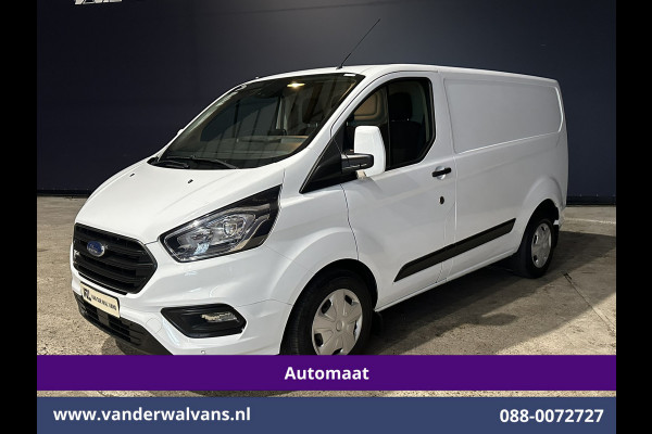 Ford Transit Custom 2.0 TDCI 131pk Automaat L1H1 Euro6 Airco | Navigatie | LED | Adapatieve Cruisecontrol Stoelverwarming, Verwarmde voorruit, Parkeersensoren, Bijrijdersbank