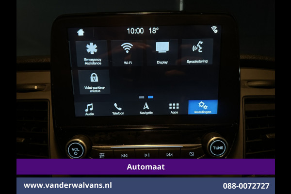 Ford Transit Custom 2.0 TDCI 131pk Automaat L1H1 Euro6 Airco | Navigatie | LED | Adapatieve Cruisecontrol Stoelverwarming, Verwarmde voorruit, Parkeersensoren, Bijrijdersbank