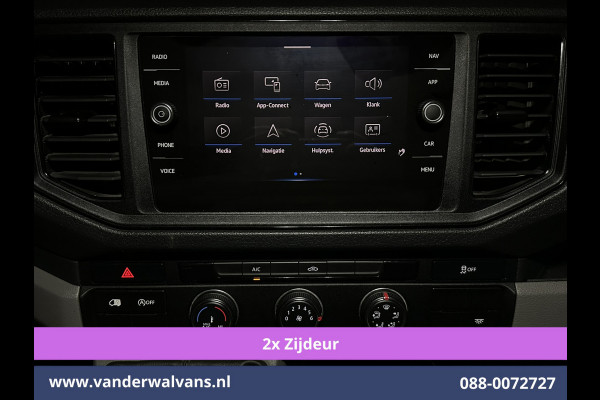 Volkswagen Crafter 2.0 TDI 177pk L3H3 L2H2 Euro6 Airco | 2x Zijdeur | Camera | Navigatie | Apple Carplay Android Auto, Bijrijdersbank