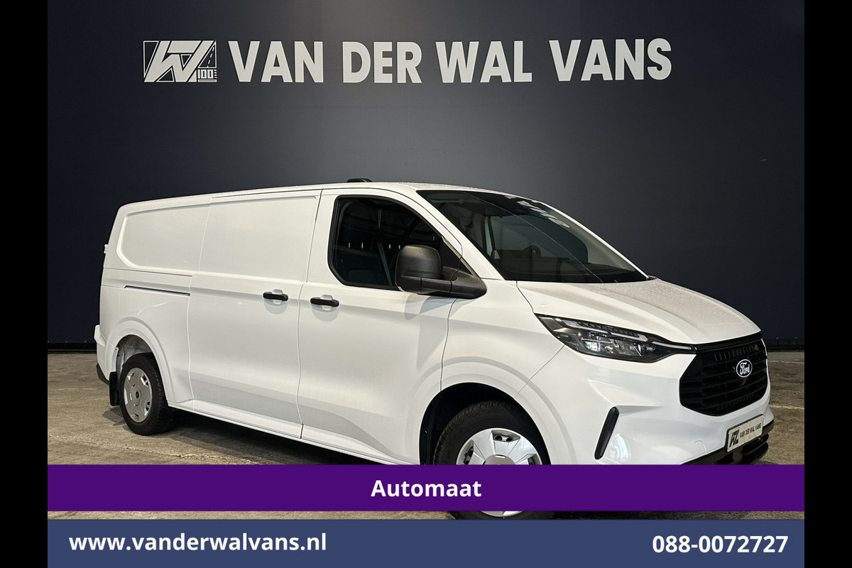 Ford Transit Custom 2.0 TDCI 170pk Automaat L2H1 Euro6 Airco | Camera | Apple Carplay | LED | Cruisecontrol Android Auto, Verwarmde voorruit, Stoelverwarming, Parkeersensoren, Bijrijdersbank