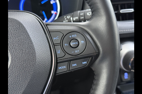 Toyota RAV4 2.5I Hybride Leer+Verwarming+Memory Adap.Cruise Navi Camera Ecc Apple Carplay Android Auto Miracast™ Elek.Achterklep Active Stuur+Voorruit+Achterbankverwarming Keyless Lane Assist Privacy Glas Lmv Elek.Stoel Bluetooth Led