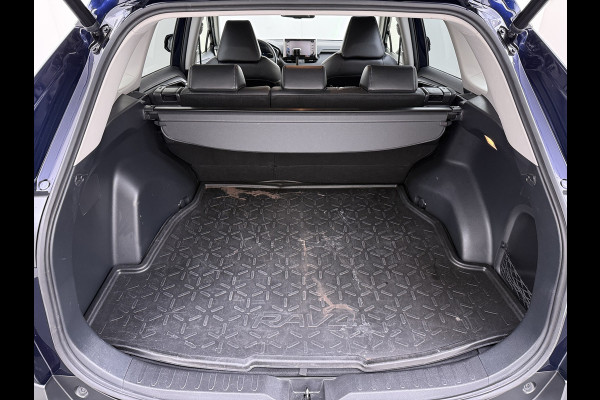 Toyota RAV4 2.5I Hybride Leer+Verwarming+Memory Adap.Cruise Navi Camera Ecc Apple Carplay Android Auto Miracast™ Elek.Achterklep Active Stuur+Voorruit+Achterbankverwarming Keyless Lane Assist Privacy Glas Lmv Elek.Stoel Bluetooth Led
