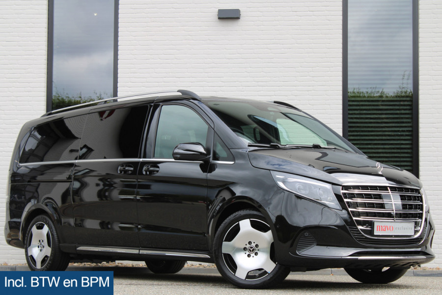 Mercedes-Benz V-Klasse 300d / XXL / AMG / Exclusive / 4-Matic / 7-Pers / Luchtv / Elec Stoelen / Burmester / NIEUWSTAAT
