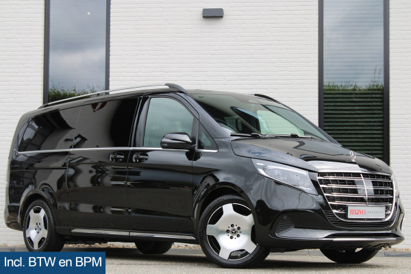 Mercedes-Benz V-Klasse 300d / XXL / AMG / Exclusive / 4-Matic / 7-Pers / Luchtv / Elec Stoelen / Burmester / NIEUWSTAAT