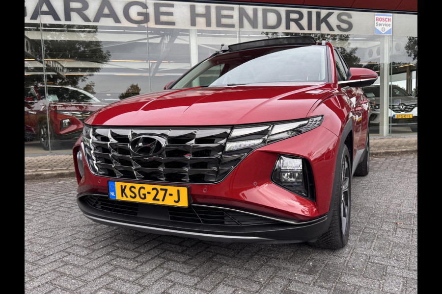 Hyundai Tucson 1.6 T-GDI HEV Premium 4WD Sky | FULL OPTIONS | Dodehoek Detectie | Pano Dak | Addaptive CC | 360° Camera |