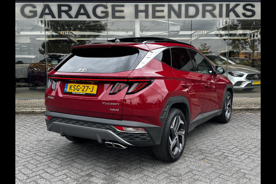 Hyundai Tucson 1.6 T-GDI HEV Premium 4WD Sky | FULL OPTIONS | Dodehoek Detectie | Pano Dak | Addaptive CC | 360° Camera |