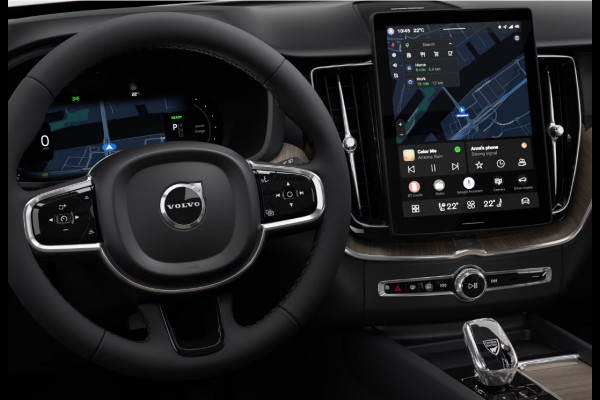 Volvo XC60 T6 333PK Automaat AWD Plus Bright Luchtvering/ Harman Kardon audio/ Adaptive cruise control/ Google services/ Panoramadak/ 21" Diamond Cut velgen/ Stoel en stuurverwarming/