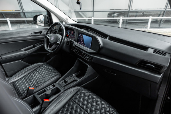 Volkswagen Caddy Cargo 2.0 TDI DSG | LED | Camera | CarPlay | Navigatie | Virtual | Lederen bekleding | Stoelverwarming | Nieuwe APK | BPM Vrij