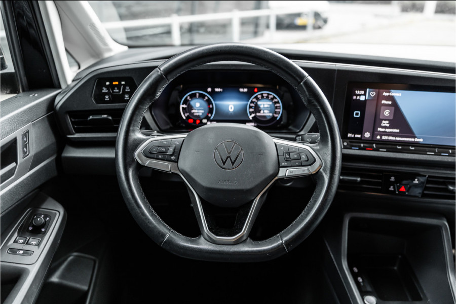 Volkswagen Caddy Cargo 2.0 TDI DSG | LED | Camera | CarPlay | Navigatie | Virtual | Lederen bekleding | Stoelverwarming | Nieuwe APK | BPM Vrij