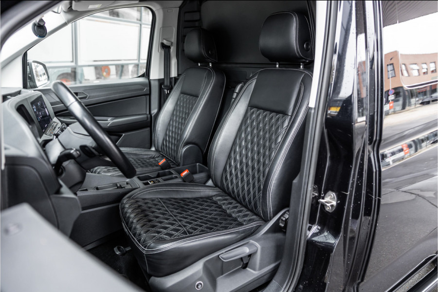 Volkswagen Caddy Cargo 2.0 TDI DSG | LED | Camera | CarPlay | Navigatie | Virtual | Lederen bekleding | Stoelverwarming | Nieuwe APK | BPM Vrij