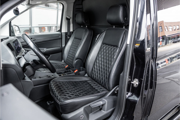 Volkswagen Caddy Cargo 2.0 TDI DSG | LED | Camera | CarPlay | Navigatie | Virtual | Lederen bekleding | Stoelverwarming | Nieuwe APK | BPM Vrij
