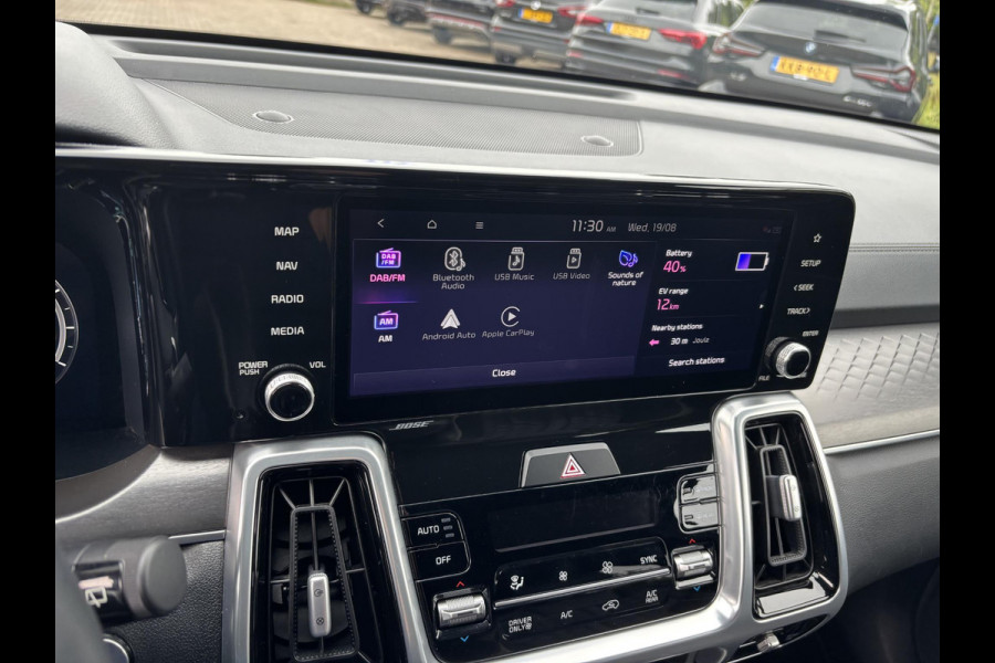 Kia Sorento 1.6 T-GDI Plug-in Hybrid 4WD ExecutiveLine 7p. 265 PK | 360 Camera |  Afneembare trekhaak |  BTW verrekenbaar | Bestuurdersstoel Met Geheugen |  Geluidssysteem Bose | Stoelverwarming | Achterstoelverwarming