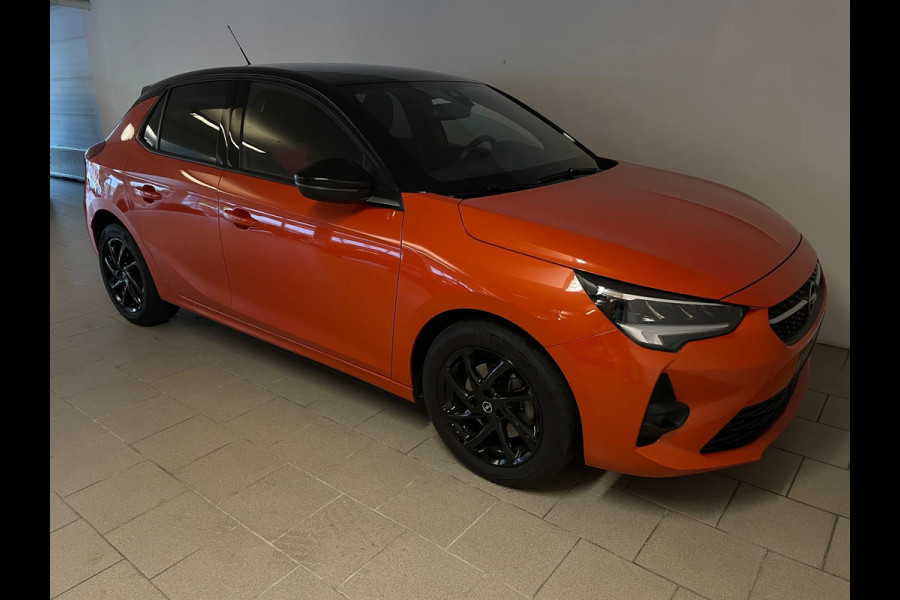 Opel Corsa 1.2 GS Line AIRCO CRUISE ZWART DAK ZWARTE 16 INCH VELGEN SPORTSTOELEN APPLE CARPLAY