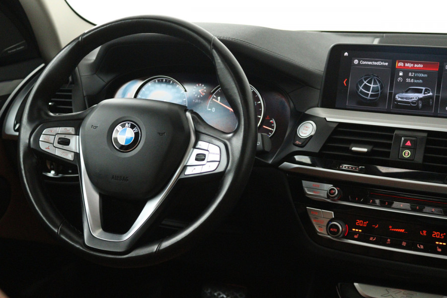 BMW X3 xDrive30i High Executive (PANORAMADAK, TREKHAAK,STOELVERWARMING, CAMERA, NAVIGATIE, DEALER ONDERHOUDEN)