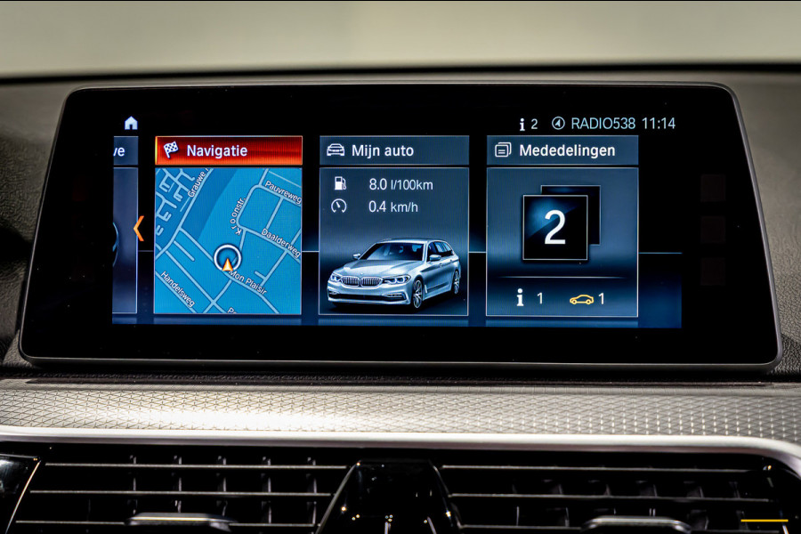BMW 5 Serie Touring 520i Executive|M-sport|Pano|Leder|1eig