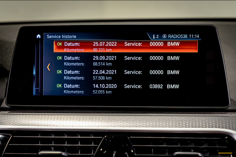 BMW 5 Serie Touring 520i Executive|M-sport|Pano|Leder|1eig