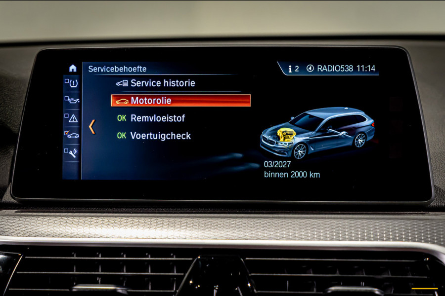 BMW 5 Serie Touring 520i Executive|M-sport|Pano|Leder|1eig