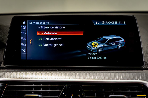BMW 5 Serie Touring 520i Executive|M-sport|Pano|Leder|1eig