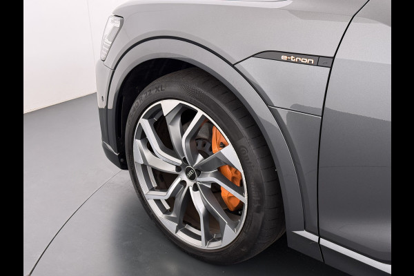 Audi e-tron Sportback 55 Quattro 408PK S-Line Edition 95kWh Panoramadak Adap.Cruise Camera Leder+Verwarmd B&O-Audio Elek.Stoelen Memory Navi Apple Car SOH 91% AWD Lmv 22" Elek.Achterklep Privacy Glas Isofix 4WD Origineel Nederlandse Auto