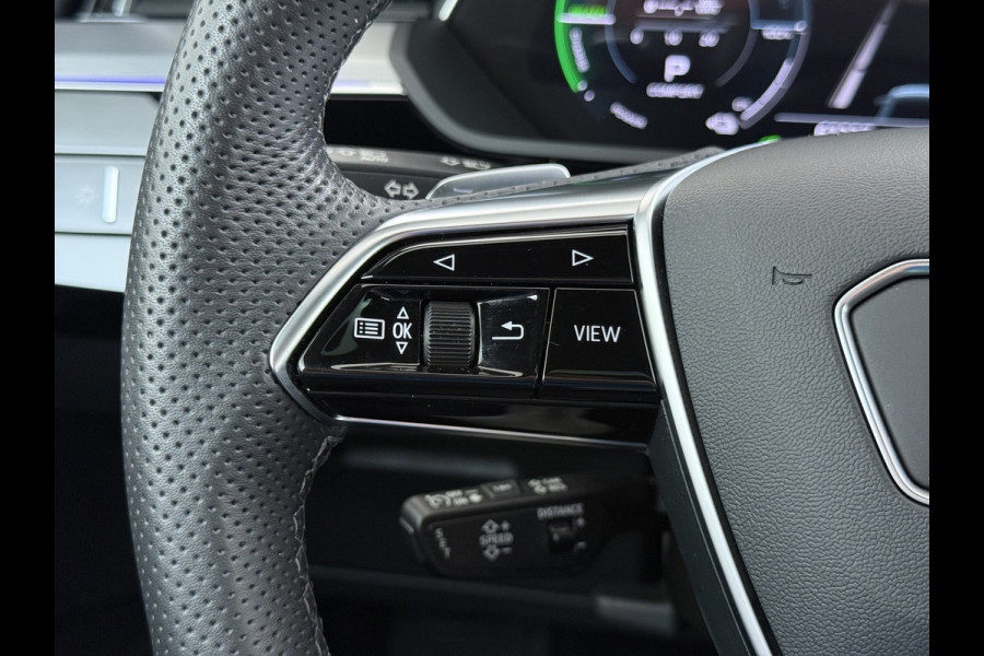 Audi e-tron Sportback 55 Quattro 408PK S-Line Edition 95kWh Panoramadak Adap.Cruise Camera Leder+Verwarmd B&O-Audio Elek.Stoelen Memory Navi Apple Car SOH 91% AWD Lmv 22" Elek.Achterklep Privacy Glas Isofix 4WD Origineel Nederlandse Auto