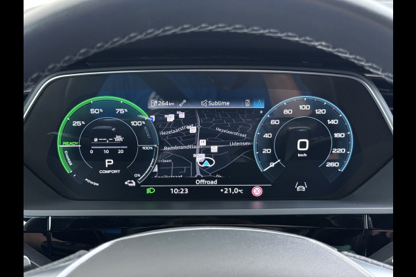 Audi e-tron Sportback 55 Quattro 408PK S-Line Edition 95kWh Panoramadak Adap.Cruise Camera Leder+Verwarmd B&O-Audio Elek.Stoelen Memory Navi Apple Car SOH 91% AWD Lmv 22" Elek.Achterklep Privacy Glas Isofix 4WD Origineel Nederlandse Auto