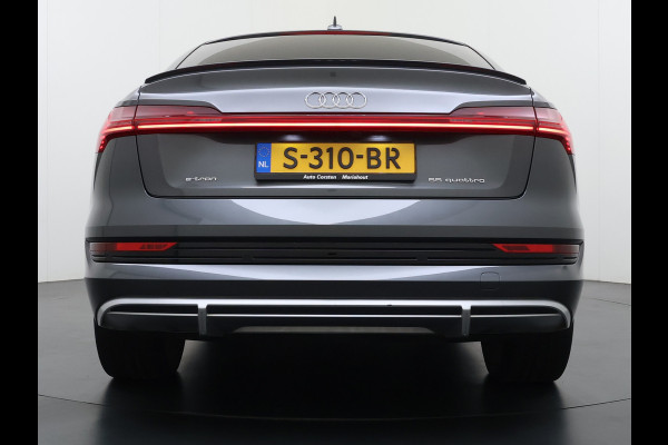 Audi e-tron Sportback 55 Quattro 408PK S-Line Edition 95kWh Panoramadak Adap.Cruise Camera Leder+Verwarmd B&O-Audio Elek.Stoelen Memory Navi Apple Car SOH 91% AWD Lmv 22" Elek.Achterklep Privacy Glas Isofix 4WD Origineel Nederlandse Auto