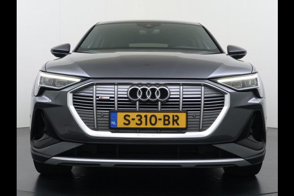 Audi e-tron Sportback 55 Quattro 408PK S-Line Edition 95kWh Panoramadak Adap.Cruise Camera Leder+Verwarmd B&O-Audio Elek.Stoelen Memory Navi Apple Car SOH 91% AWD Lmv 22" Elek.Achterklep Privacy Glas Isofix 4WD Origineel Nederlandse Auto