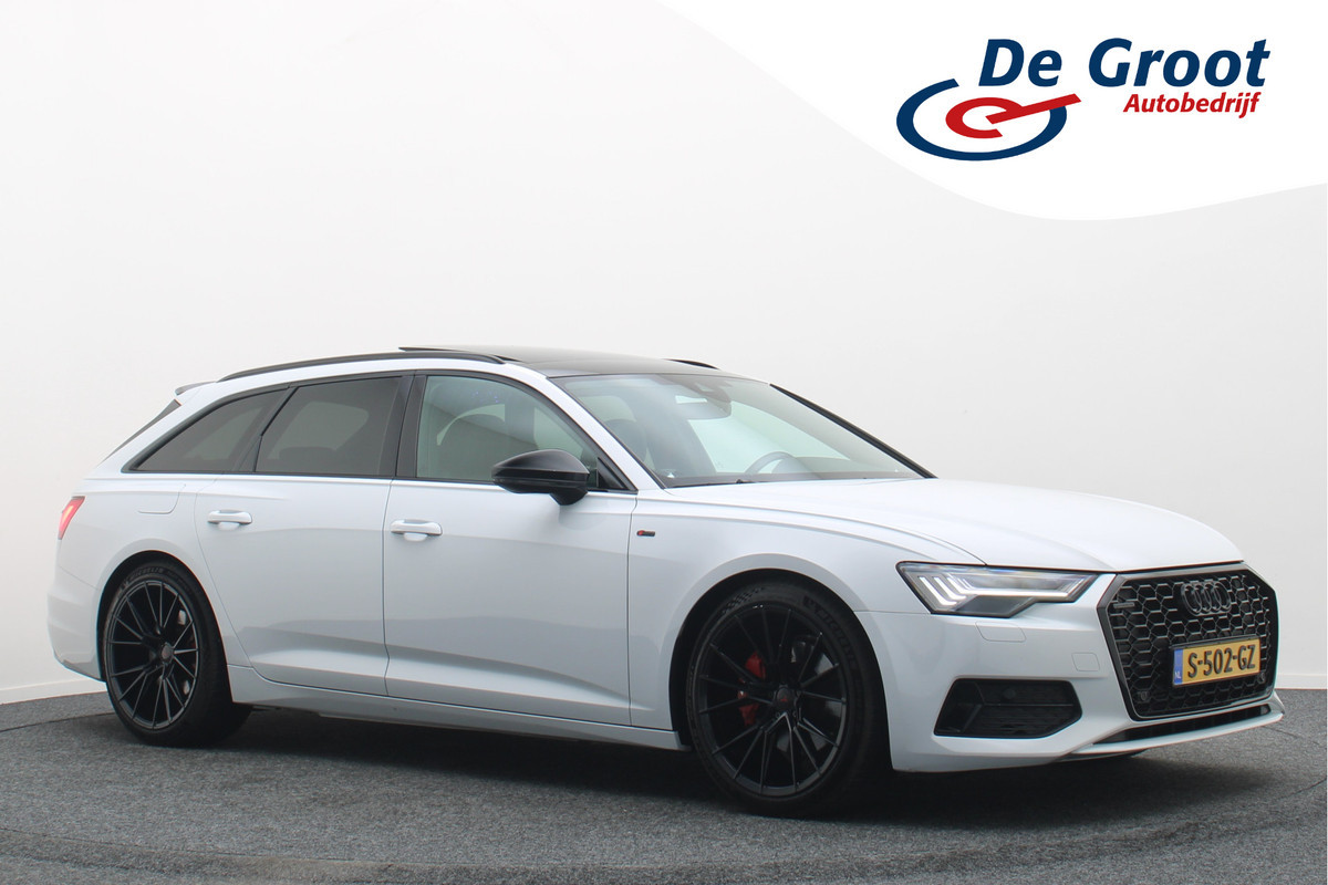 Audi A6 Avant 45 TFSI quattro Sport S line edition Panoramadak, B&O Sound, Camera, Apple Carplay, LED, Lane Assist, 20"