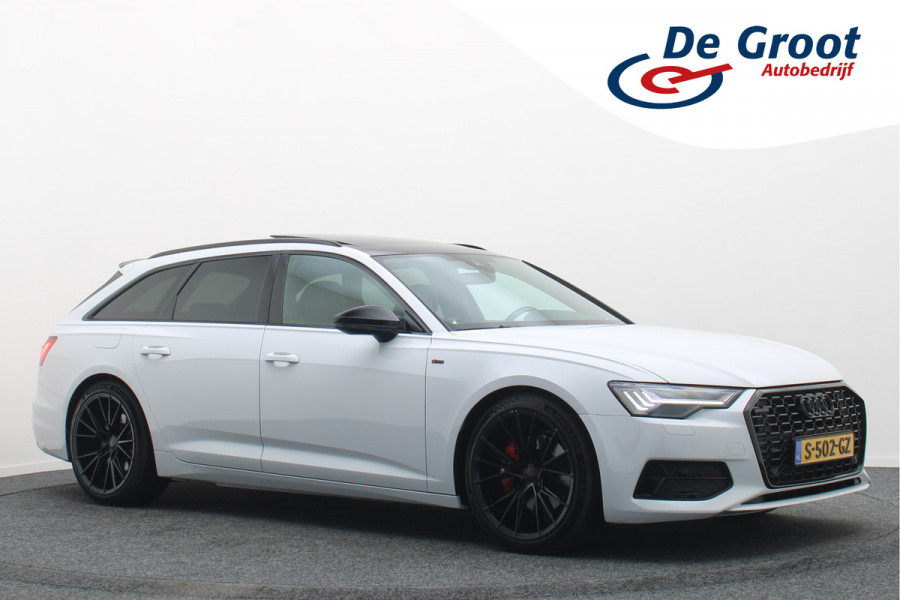 Audi A6 Avant 45 TFSI quattro Sport S line edition Panoramadak, B&O Sound, Camera, Apple Carplay, LED, Lane Assist, 20"
