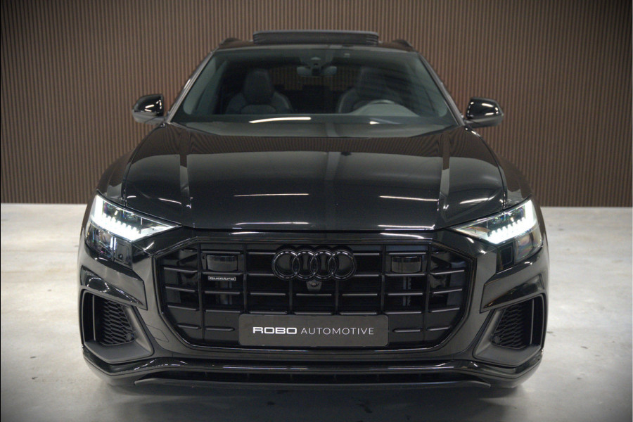 Audi Q8 60 TFSI e quattro Pro Line S Competition | RS Seats | Panoramadak | Stoelventilatie | Stoelverwarming | Stuurverwarming | Massage | Memory Seat | 360 Camera | Luchtvering | Adaptive Cruise Control | Keyless | LED Matrix | SOH 100%