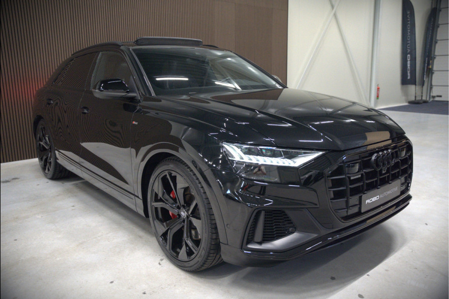 Audi Q8 60 TFSI e quattro Pro Line S Competition | RS Seats | Panoramadak | Stoelventilatie | Stoelverwarming | Stuurverwarming | Massage | Memory Seat | 360 Camera | Luchtvering | Adaptive Cruise Control | Keyless | LED Matrix | SOH 100%