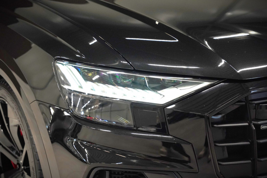 Audi Q8 60 TFSI e quattro Pro Line S Competition | RS Seats | Panoramadak | Stoelventilatie | Stoelverwarming | Stuurverwarming | Massage | Memory Seat | 360 Camera | Luchtvering | Adaptive Cruise Control | Keyless | LED Matrix | SOH 100%