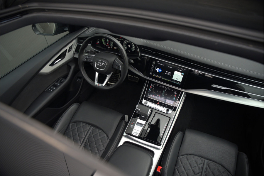Audi Q8 60 TFSI e quattro Pro Line S Competition | RS Seats | Panoramadak | Stoelventilatie | Stoelverwarming | Stuurverwarming | Massage | Memory Seat | 360 Camera | Luchtvering | Adaptive Cruise Control | Keyless | LED Matrix | SOH 100%