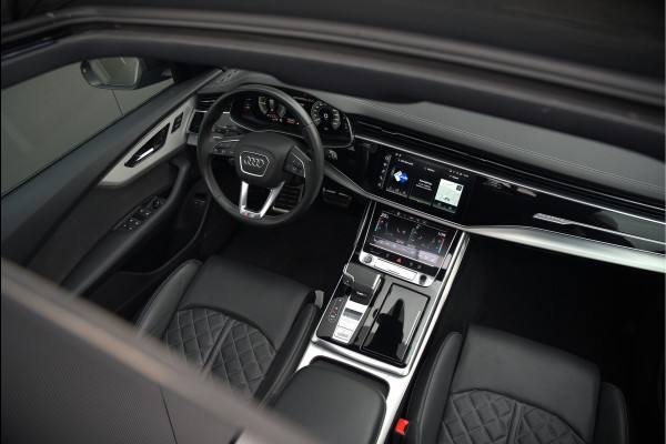 Audi Q8 60 TFSI e quattro Pro Line S Competition | RS Seats | Panoramadak | Stoelventilatie | Stoelverwarming | Stuurverwarming | Massage | Memory Seat | 360 Camera | Luchtvering | Adaptive Cruise Control | Keyless | LED Matrix | SOH 100%