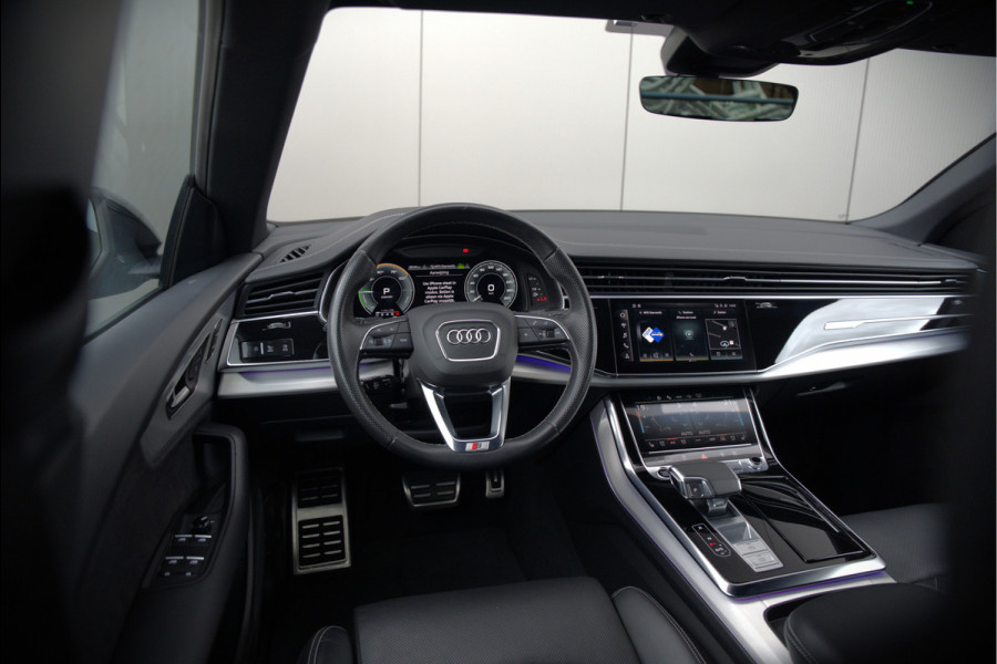 Audi Q8 60 TFSI e quattro Pro Line S Competition | RS Seats | Panoramadak | Stoelventilatie | Stoelverwarming | Stuurverwarming | Massage | Memory Seat | 360 Camera | Luchtvering | Adaptive Cruise Control | Keyless | LED Matrix | SOH 100%