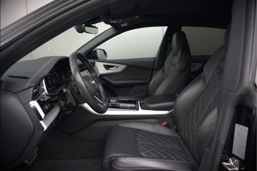 Audi Q8 60 TFSI e quattro Pro Line S Competition | RS Seats | Panoramadak | Stoelventilatie | Stoelverwarming | Stuurverwarming | Massage | Memory Seat | 360 Camera | Luchtvering | Adaptive Cruise Control | Keyless | LED Matrix | SOH 100%